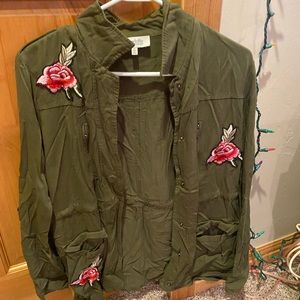 CHARLOTTE RUSSE CARGO JACKET